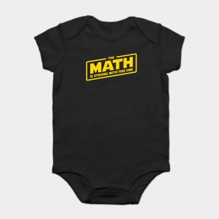 The Math is Strong Baby Bodysuit